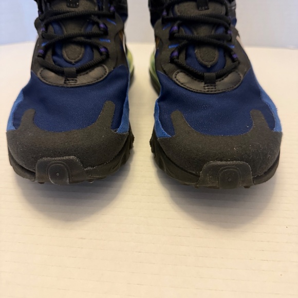 Nike Mens Air Max 270 React AO4971-005 Blue Running Shoes Sneakers Size 7